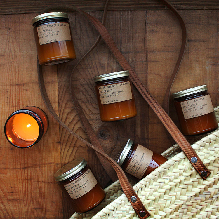 PF candles, Teakwood and Tobacco, Amber and Moss, PF Diffusers