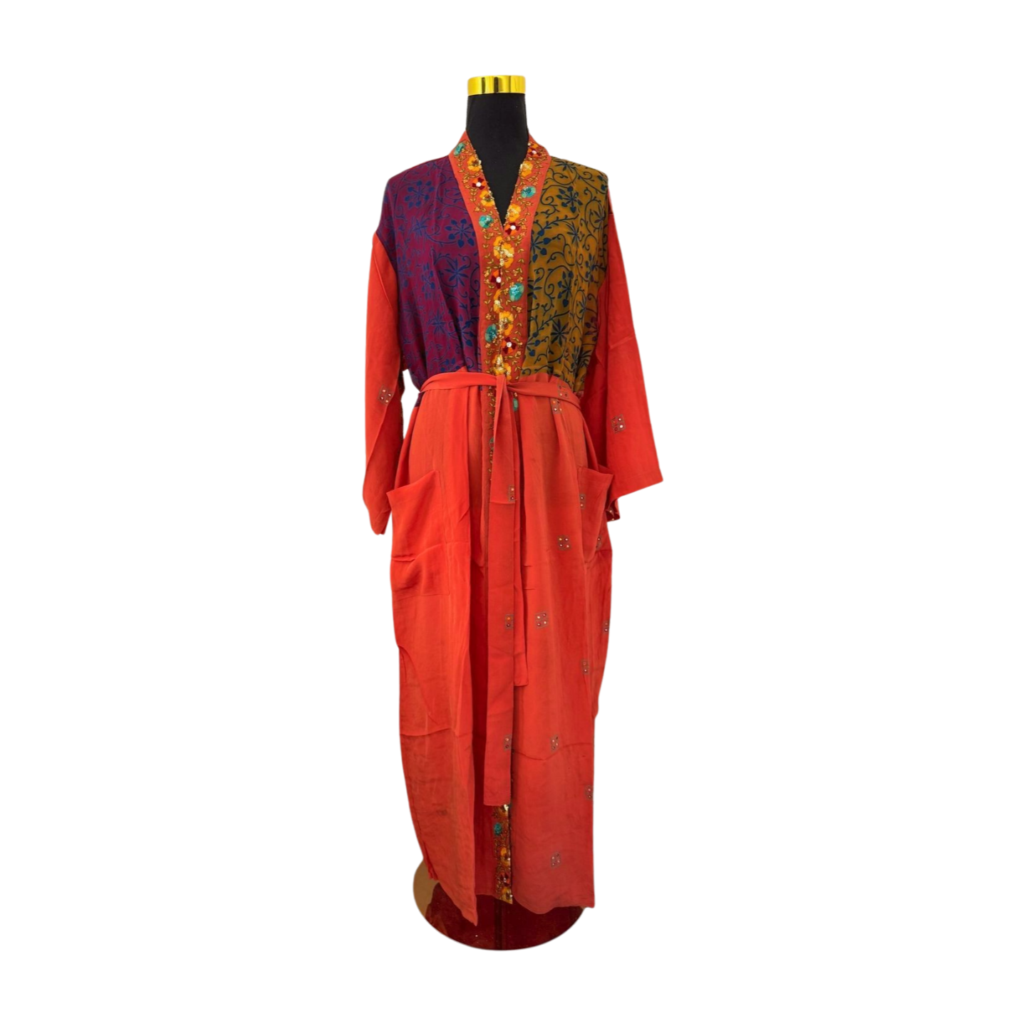 Silk Patchwork Kimono #19