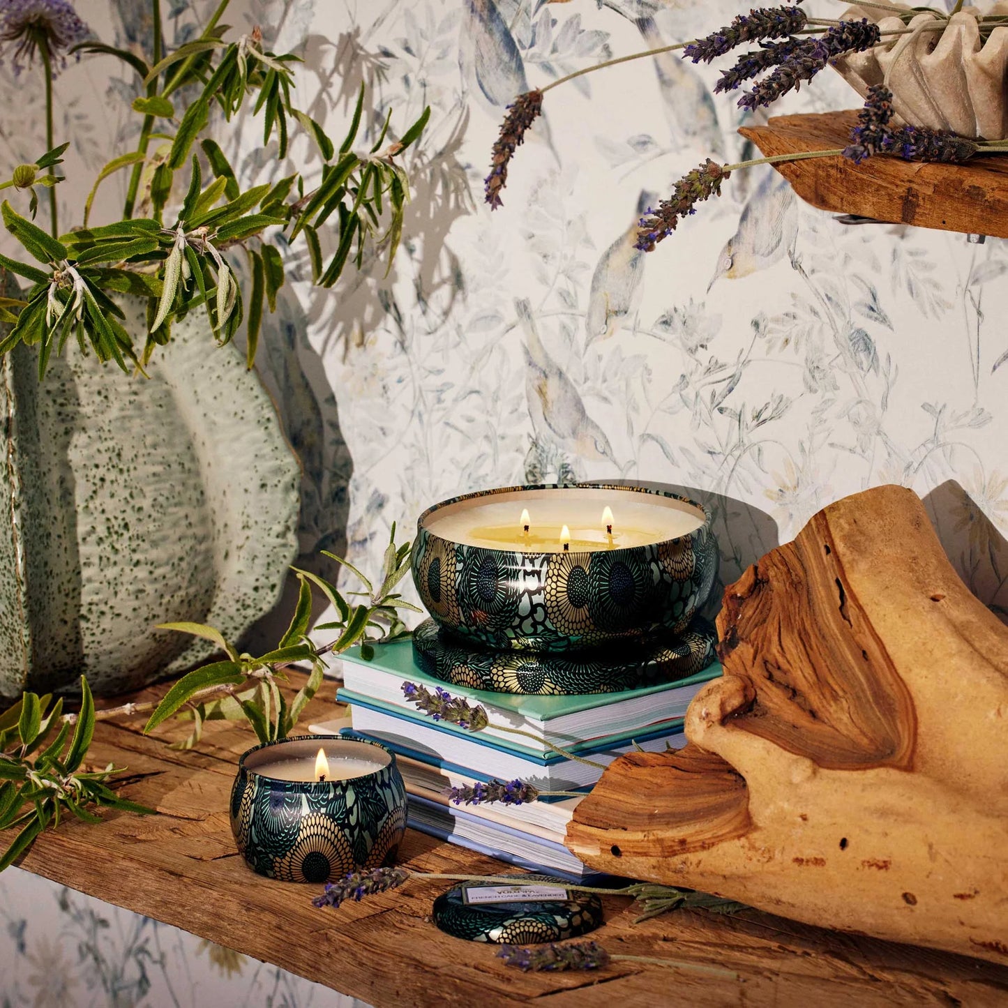 Voluspa Candle French Cade & Lavender Mini Tin