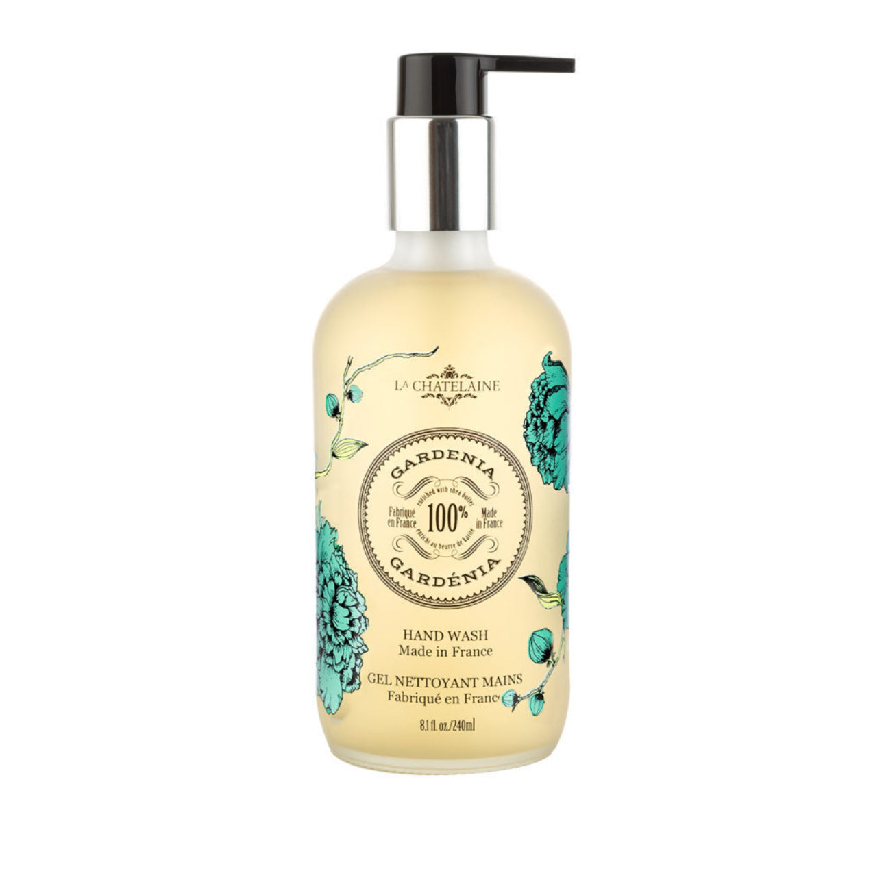 La Chatelaine Hand Wash Gardenia 240ml - Isabel Harris