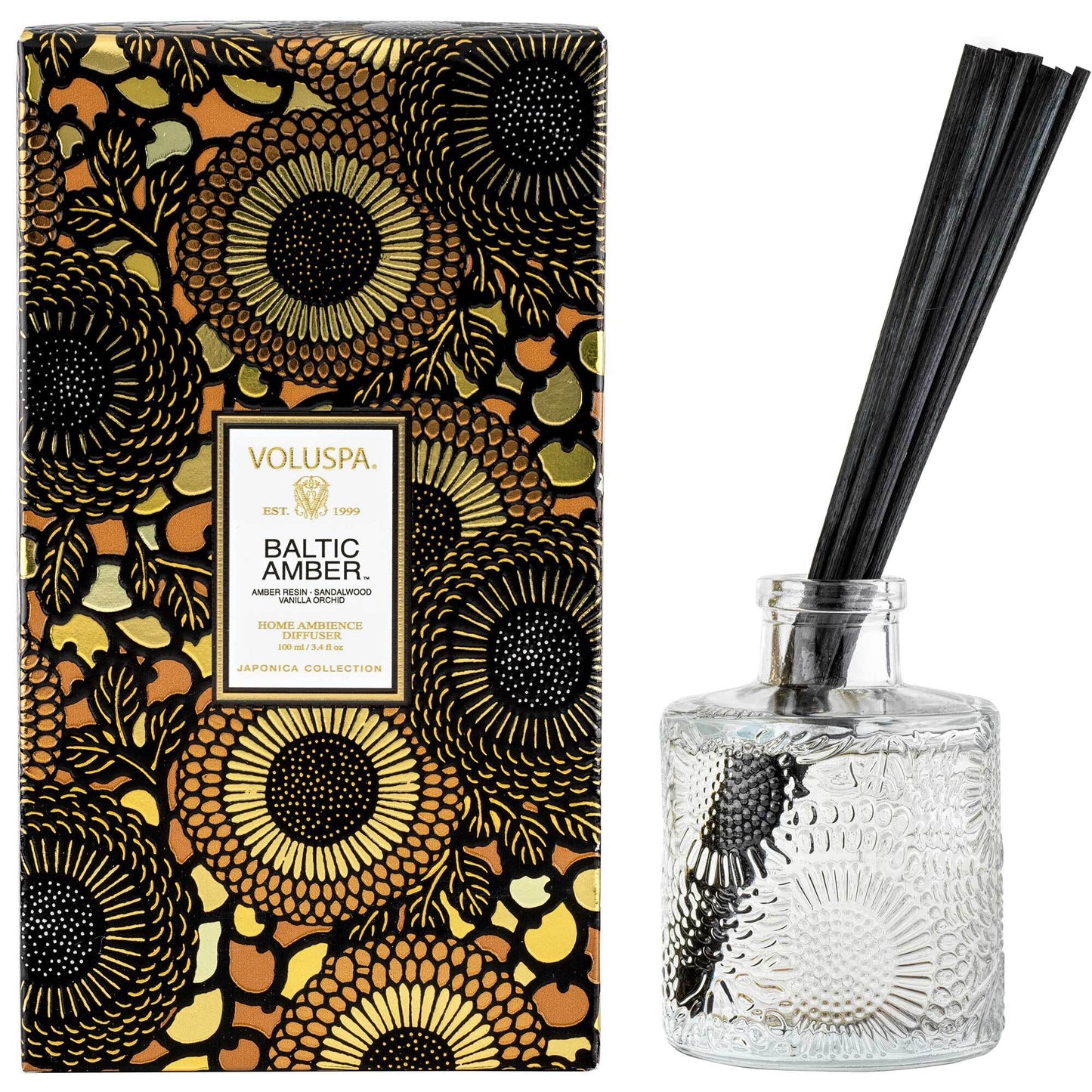 Voluspa Diffuser Baltic Amber - Isabel Harris