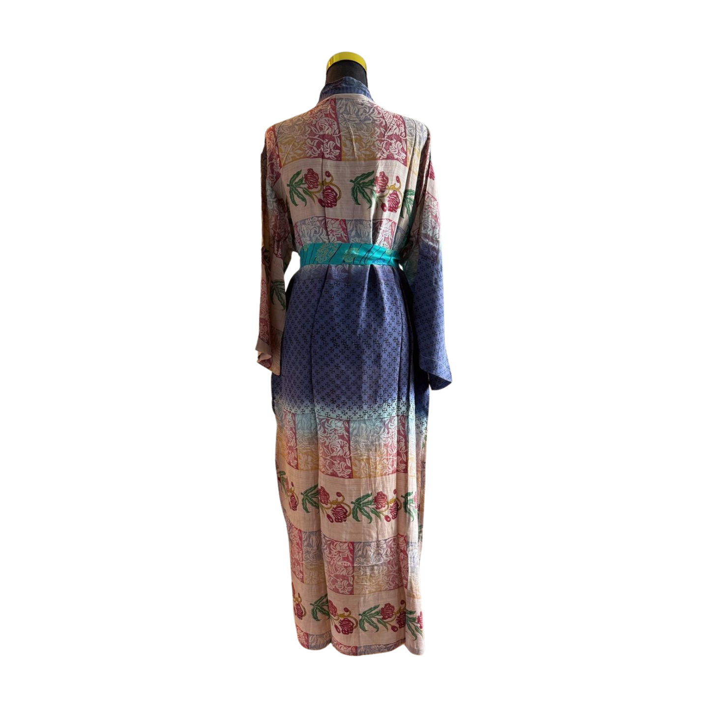 Silk Patchwork Kimono #38