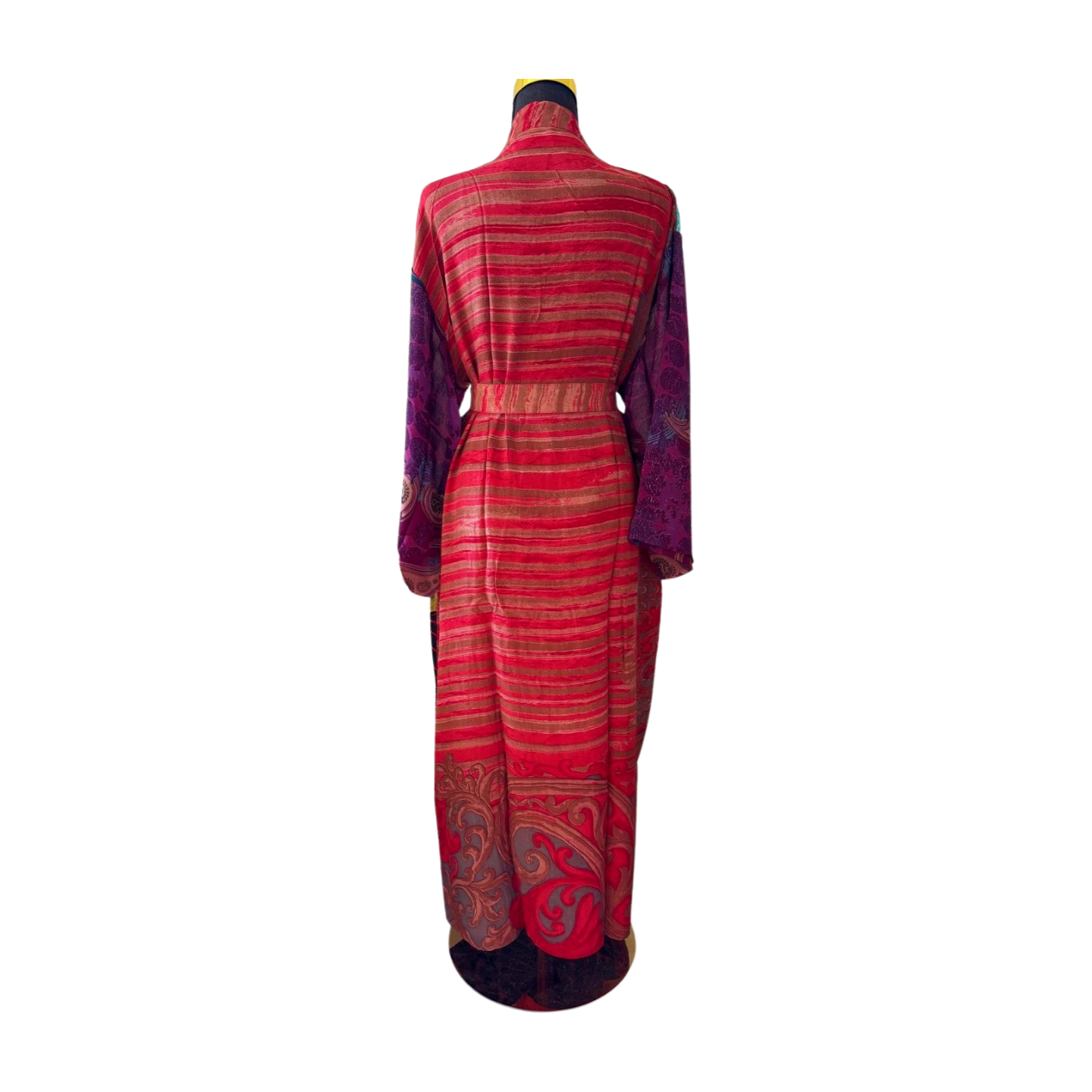 Silk Patchwork Kimono #25