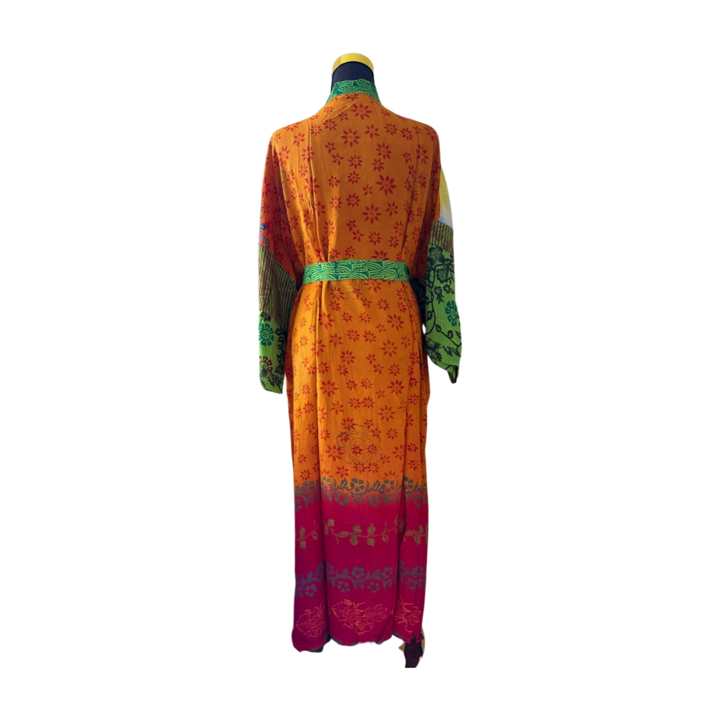 Silk Patchwork Kimono #28