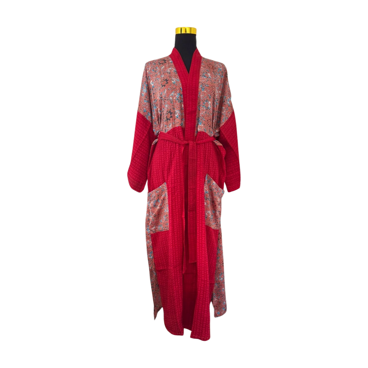Silk Patchwork Kimono #17
