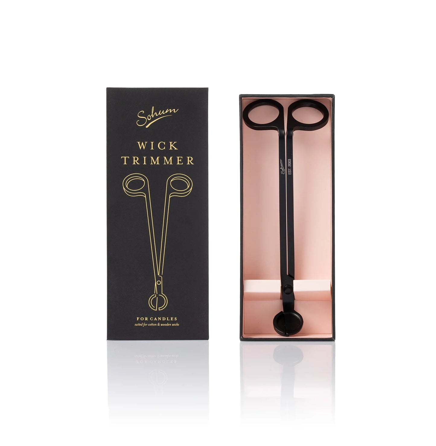 Sohum Marble Candle Wick Trimmer - Isabel Harris
