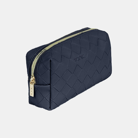 Tonic Beauty Bag - Woven Navy - Small - Isabel Harris