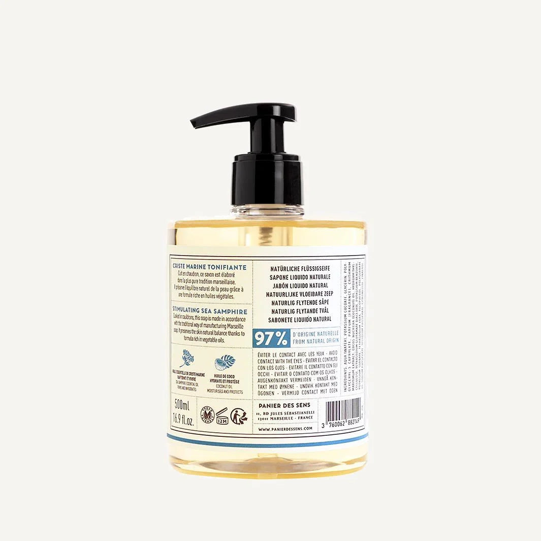 Panier des Sens Marseille Liquid Soap Sea Samphire 500ml