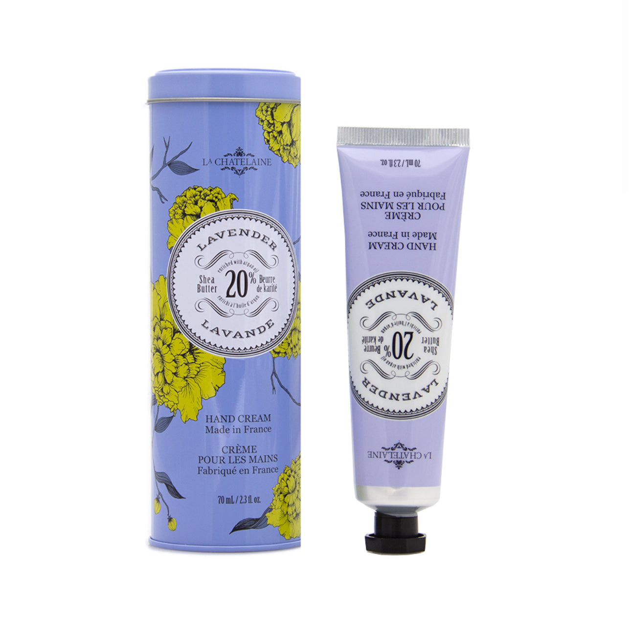 La Chatelaine Hand Cream Lavender 70ml - Isabel Harris