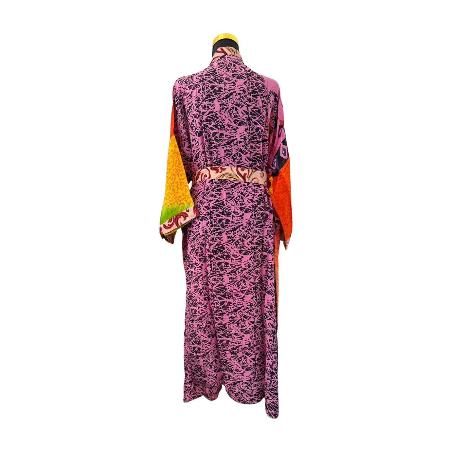 Silk Patchwork Kimono #12
