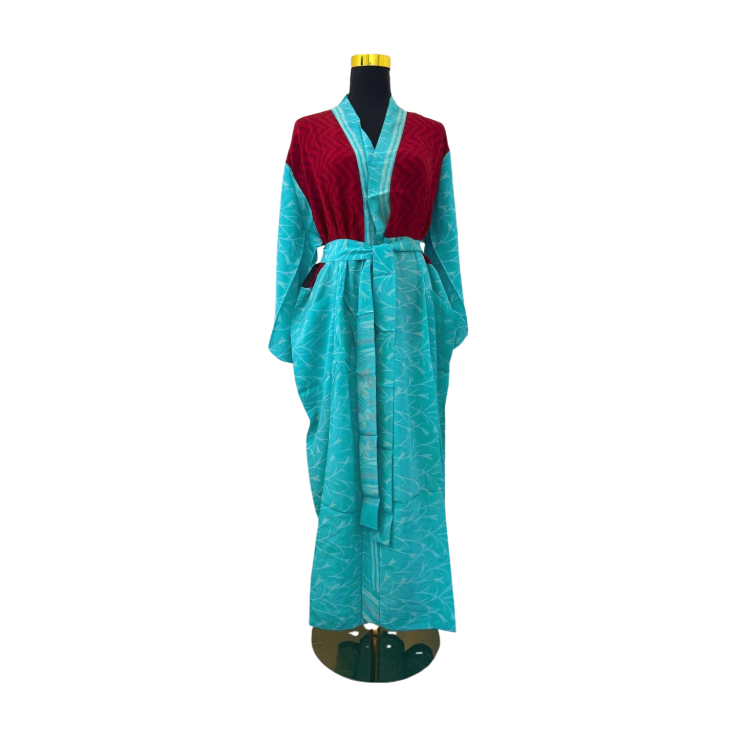 Silk Patchwork Kimono #14