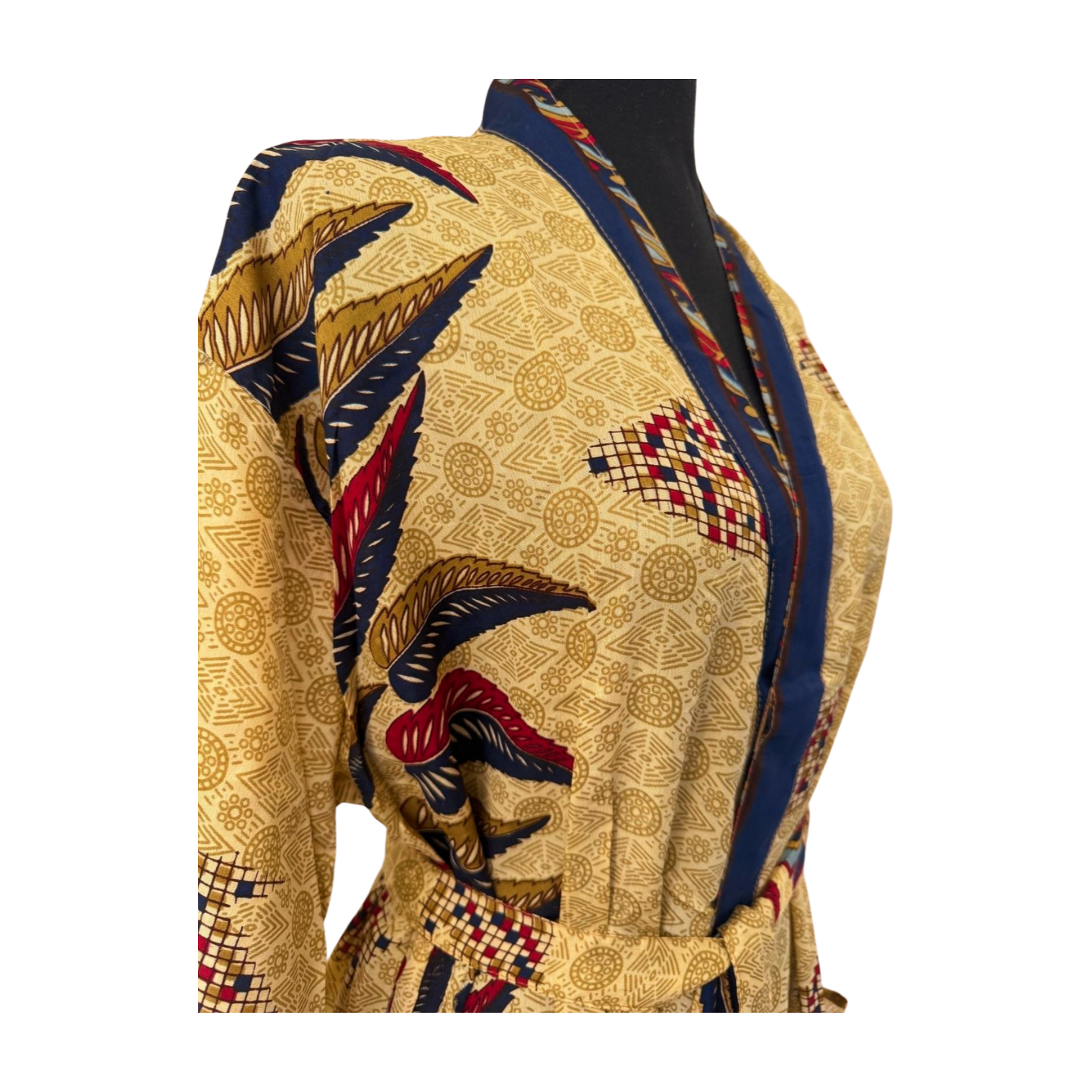 Silk Patchwork Kimono #15