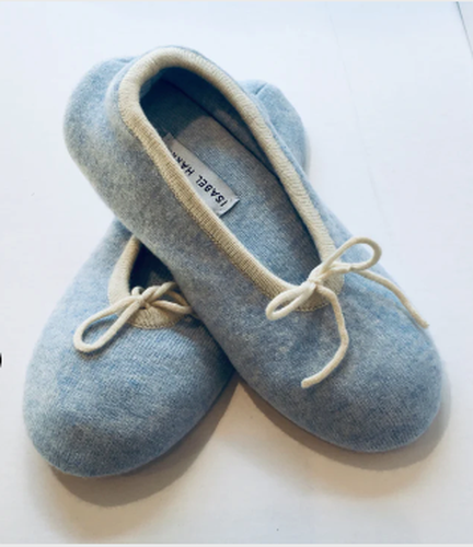 Cashmere Ballet Slippers - Isabel Harris