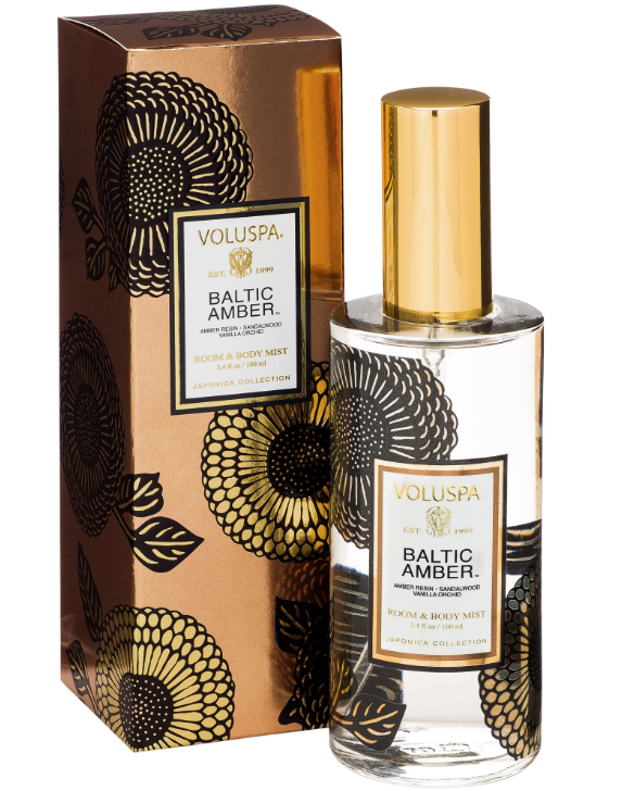 Voluspa Baltic Amber Room & Body Spray - Isabel Harris