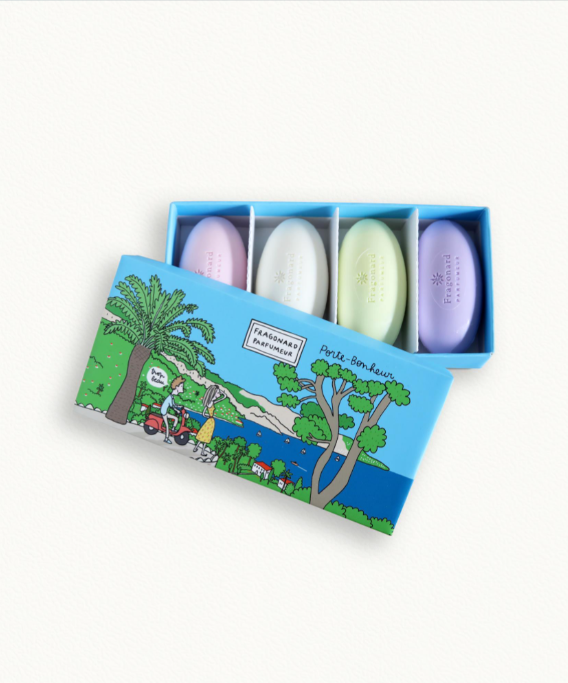 Fragonard Boxed Soap Set - Porte Bonheur - Isabel Harris