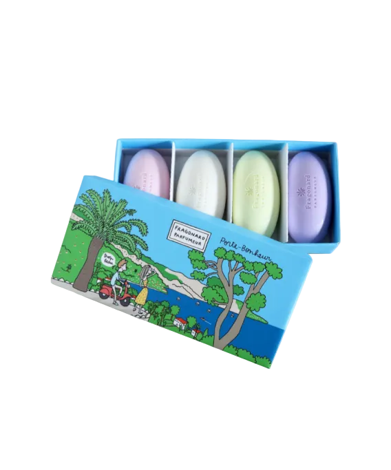 Fragonard Boxed Soap Set - Porte Bonheur - Isabel Harris
