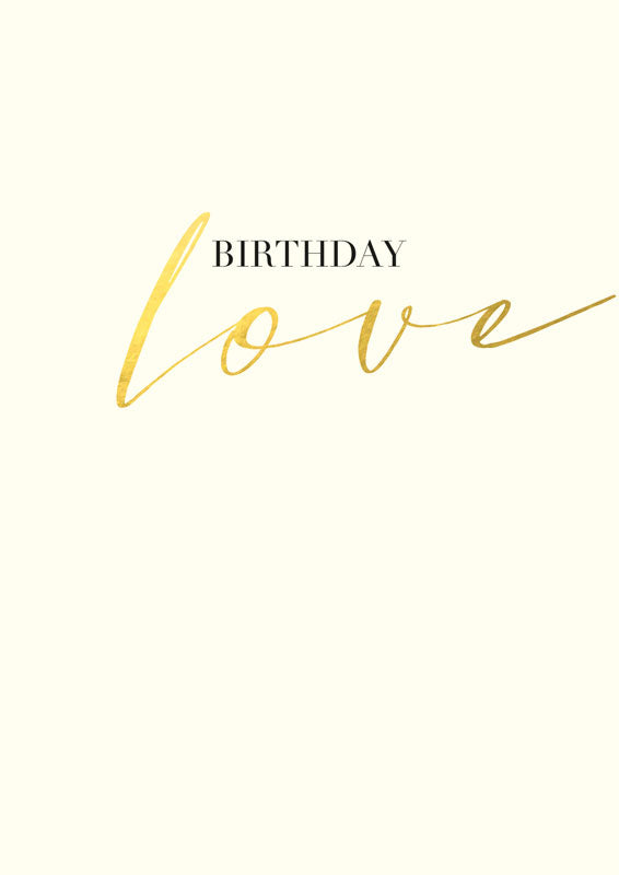 Greeting Card - Birthday love - Isabel Harris