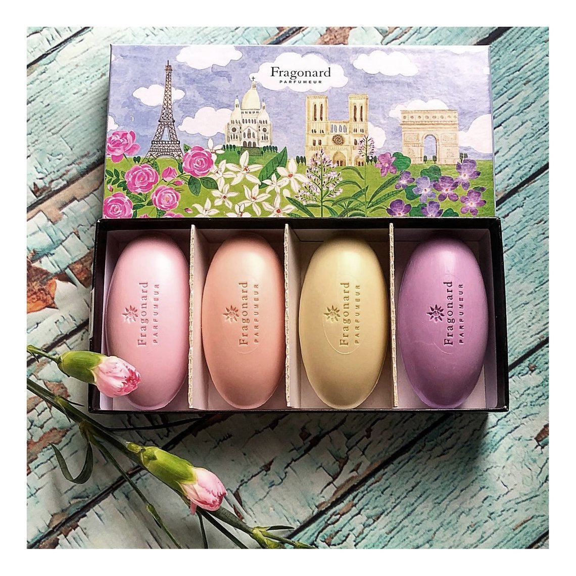 Fragonard Boxed Soap Set - Paris - Isabel Harris