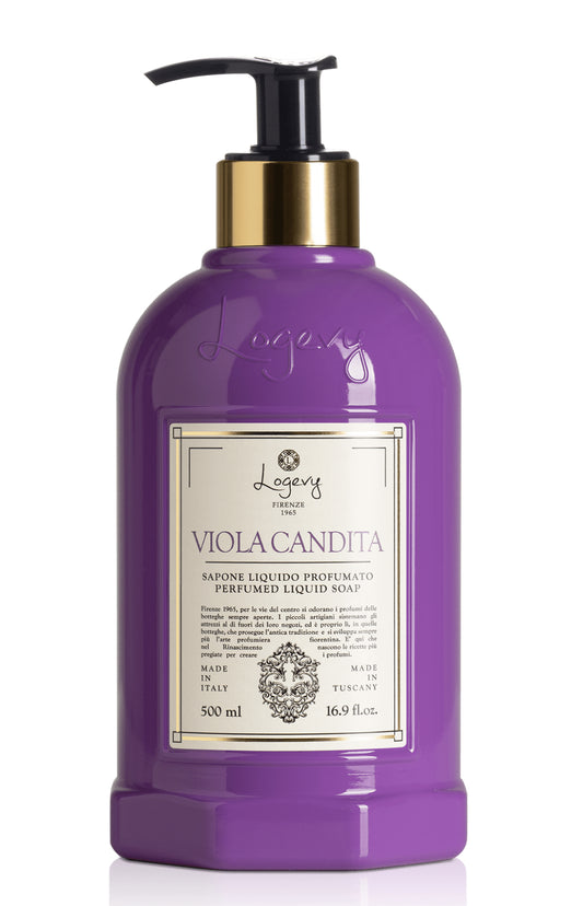 Logevy Firenze 1965 Viola Candita Liquid Soap 500ml