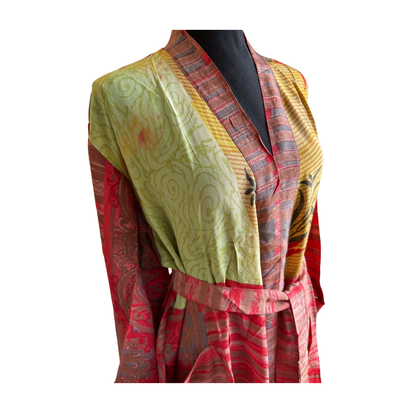 Silk Patchwork Kimono #42 - Isabel Harris