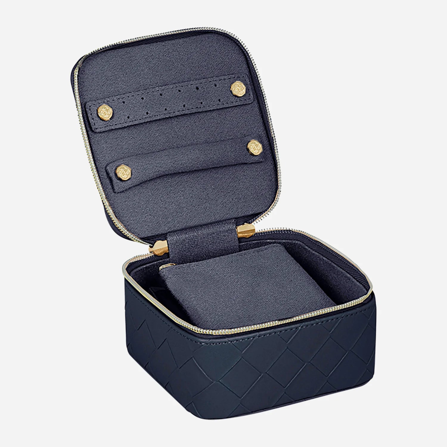 Tonic Jewellery Cube - Woven Navy - Isabel Harris