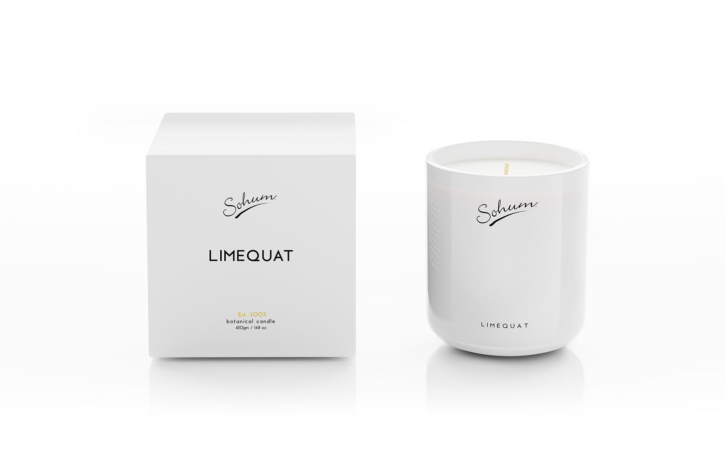 Sohum Scented Candle Limequat