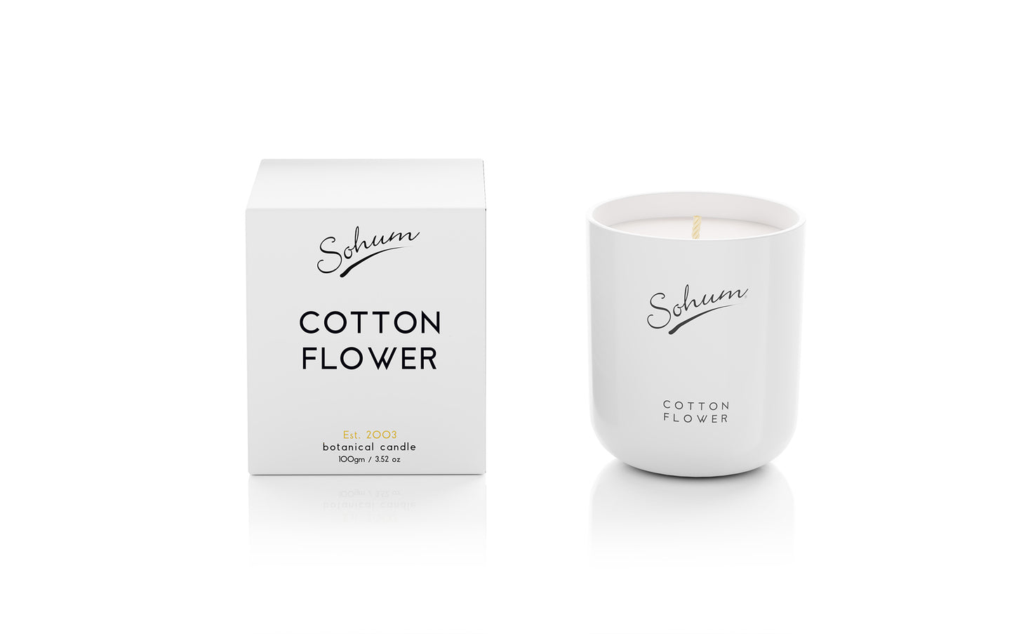 Sohum Scented Candlette Cotton Flower