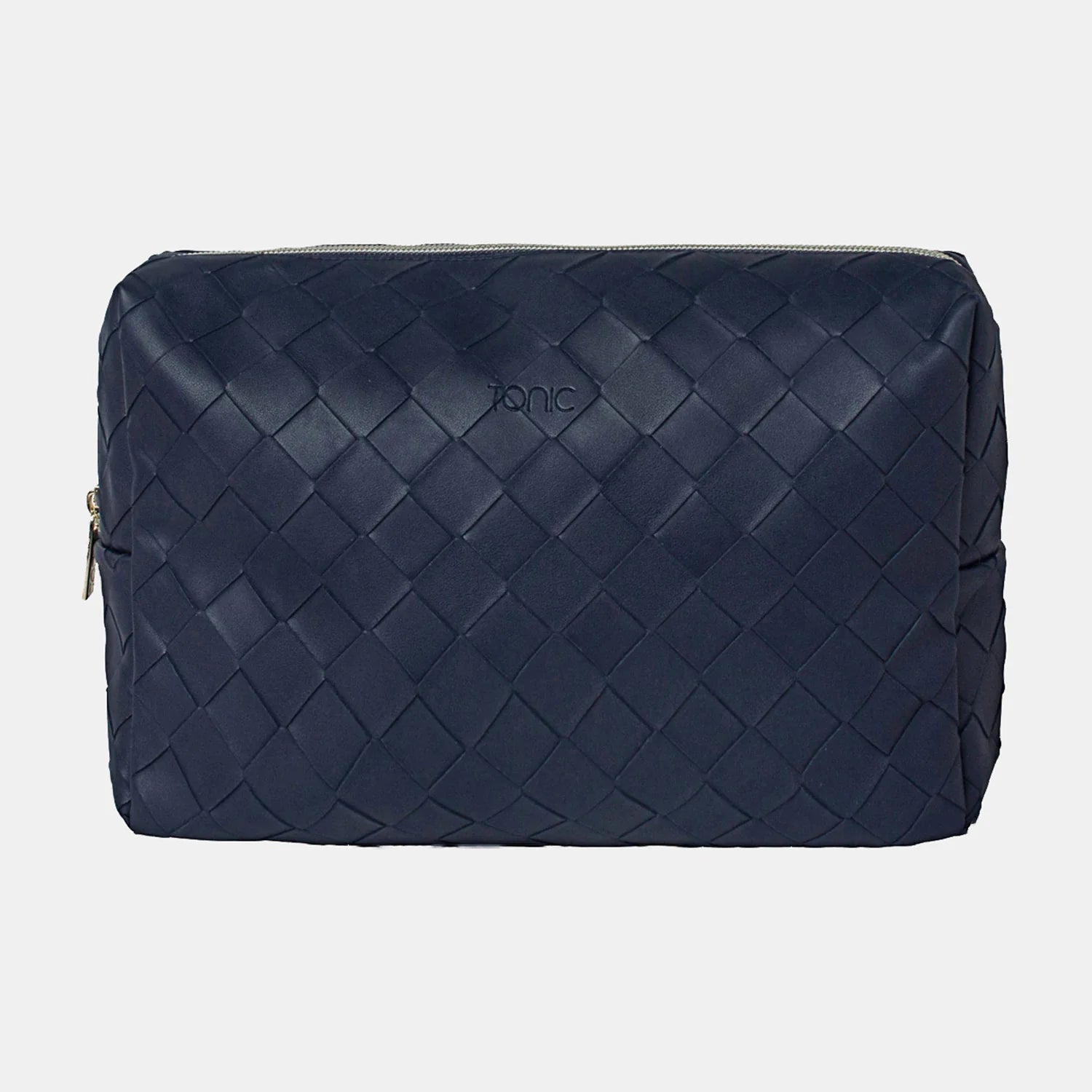 Tonic Beauty Bag - Woven Navy - Large - Isabel Harris