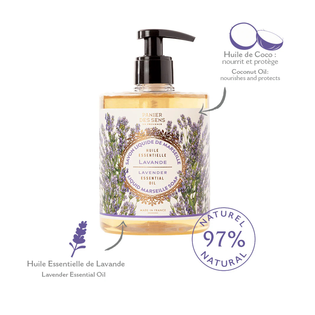 Panier des Sens Marseille Liquid Soap Lavende 500ml