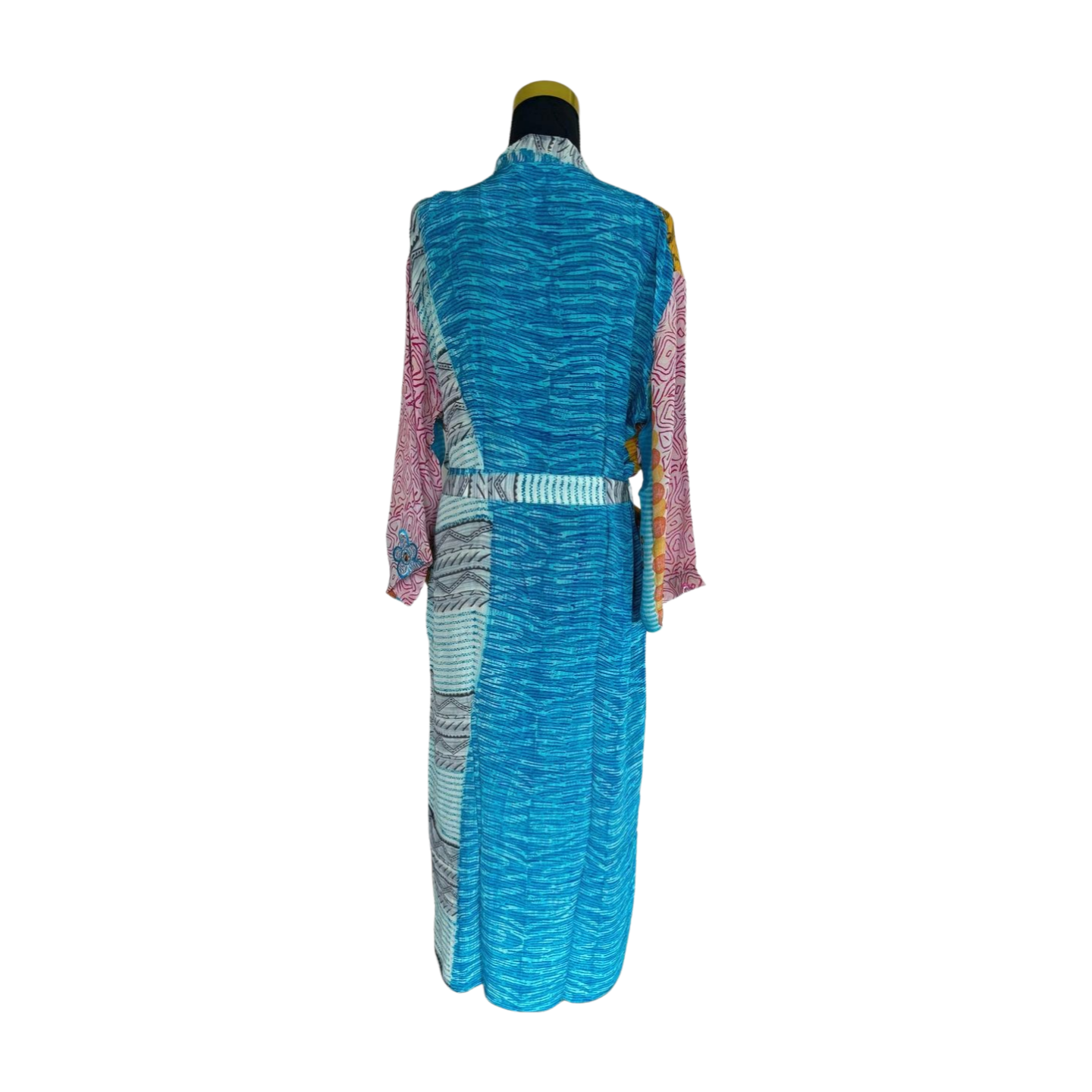 Silk Patchwork Kimono #23