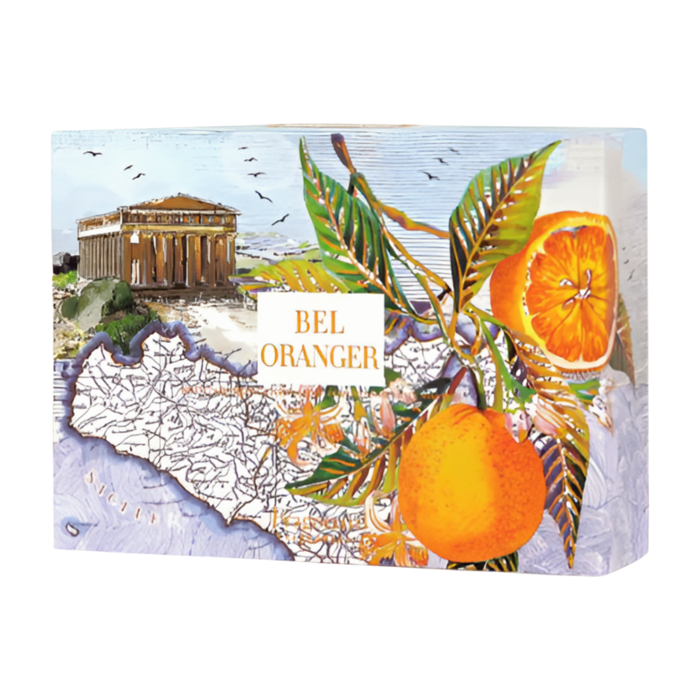 Fragonard Bel Oranger Soap & Dish Set