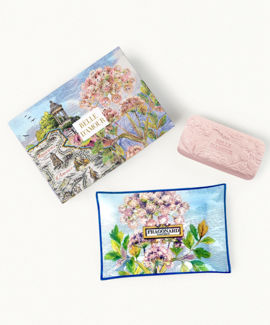 Fragonard Belle d'Amour Soap & Dish Set