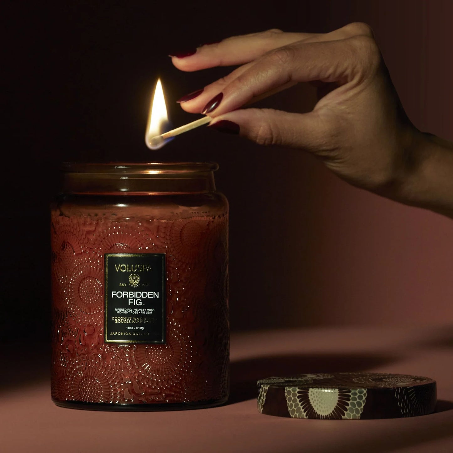 Voluspa Candle Forbidden Fig 100hr