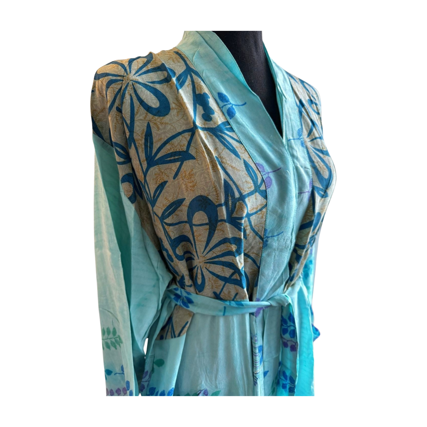 Silk Patchwork Kimono #56 - Isabel Harris