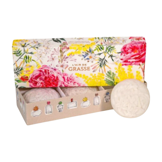 Fragonard Boxed Soap Set - L'Air de Grasse Soap x 3x75g - Isabel Harris