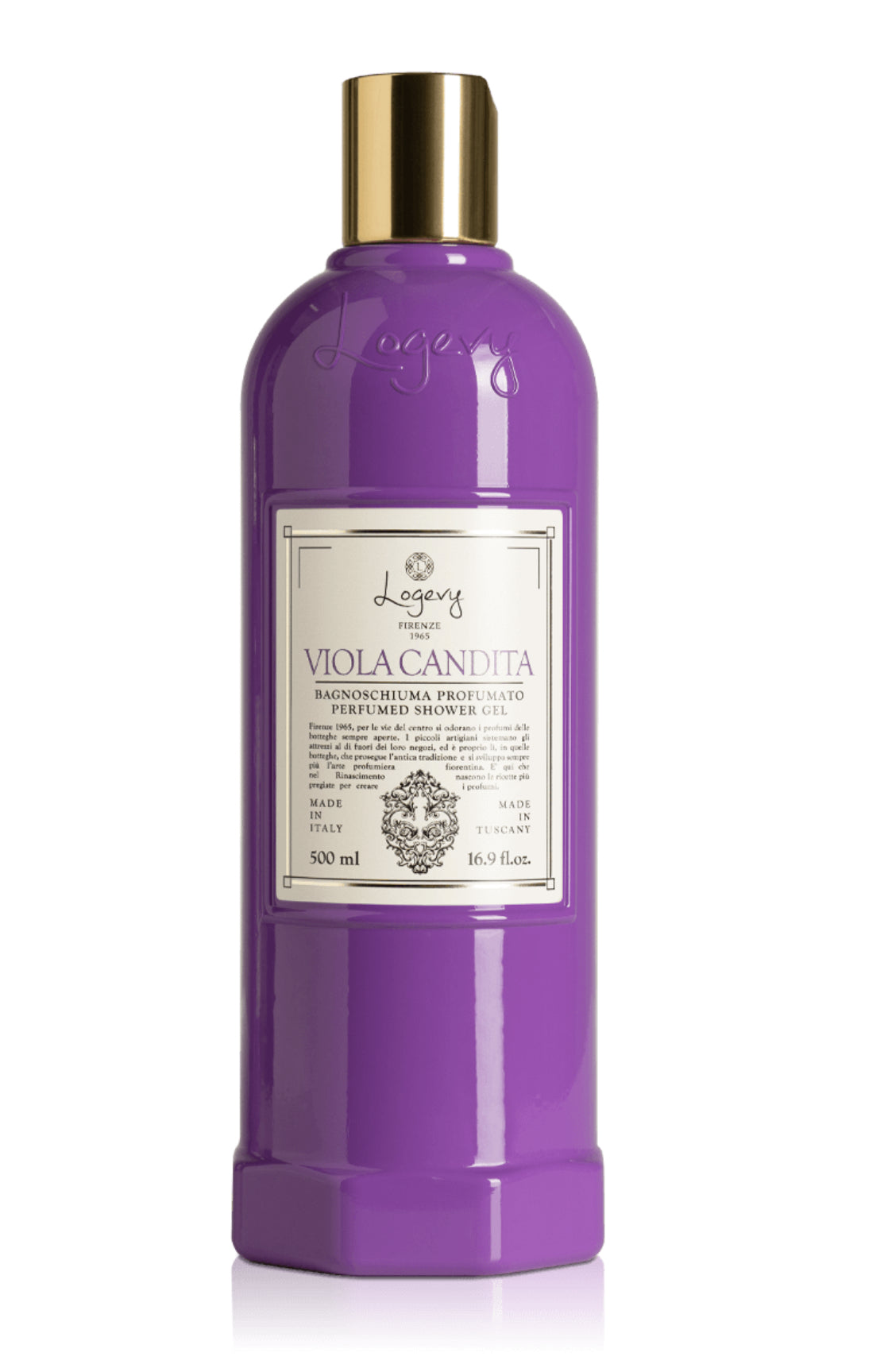 Logevy Firenze 1965 Viola Candita Shower Gel 500ml