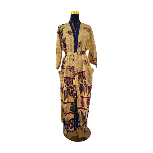 Silk Patchwork Kimono #15
