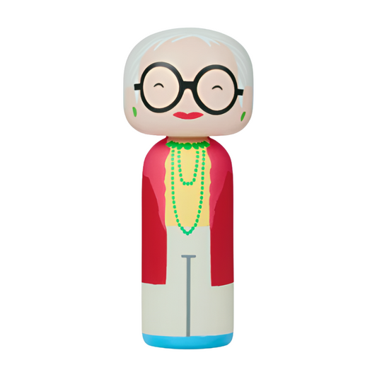 Lucie Kaas Designer Kokeshi - Iris - Limited Edition - Isabel Harris