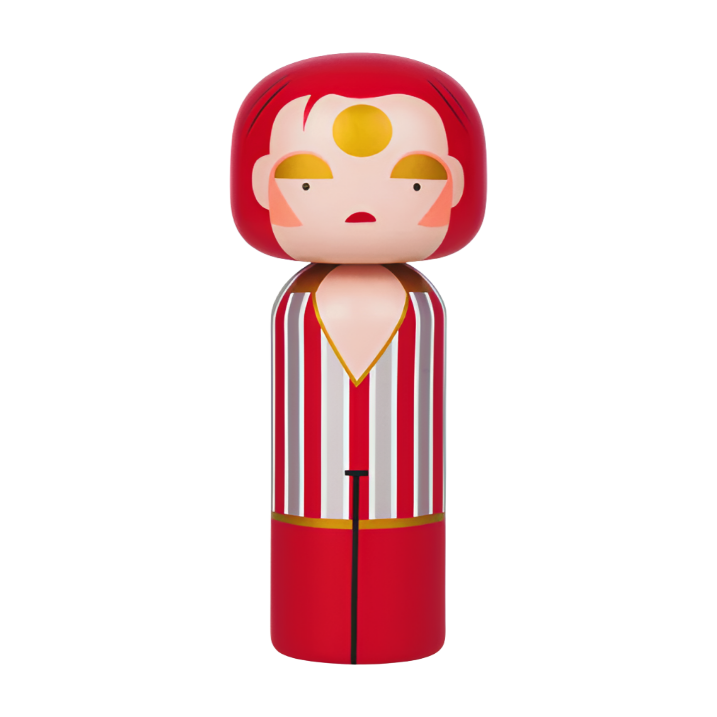 Lucie Kaas Designer Kokeshi - Ziggy Stardust - Isabel Harris