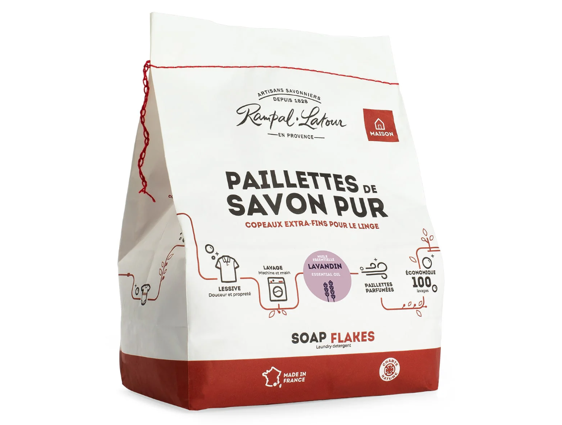 Rampal Latour Laundry Soap Flakes 750g - Lavender - Isabel Harris