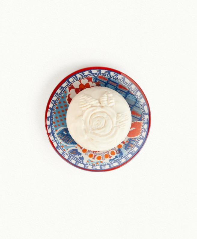 Fragonard Rose Ambre Soap & Dish Set