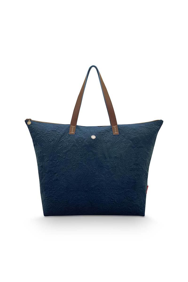 Pip Studio Quiltey Days Tote Bag - Blue - Isabel Harris