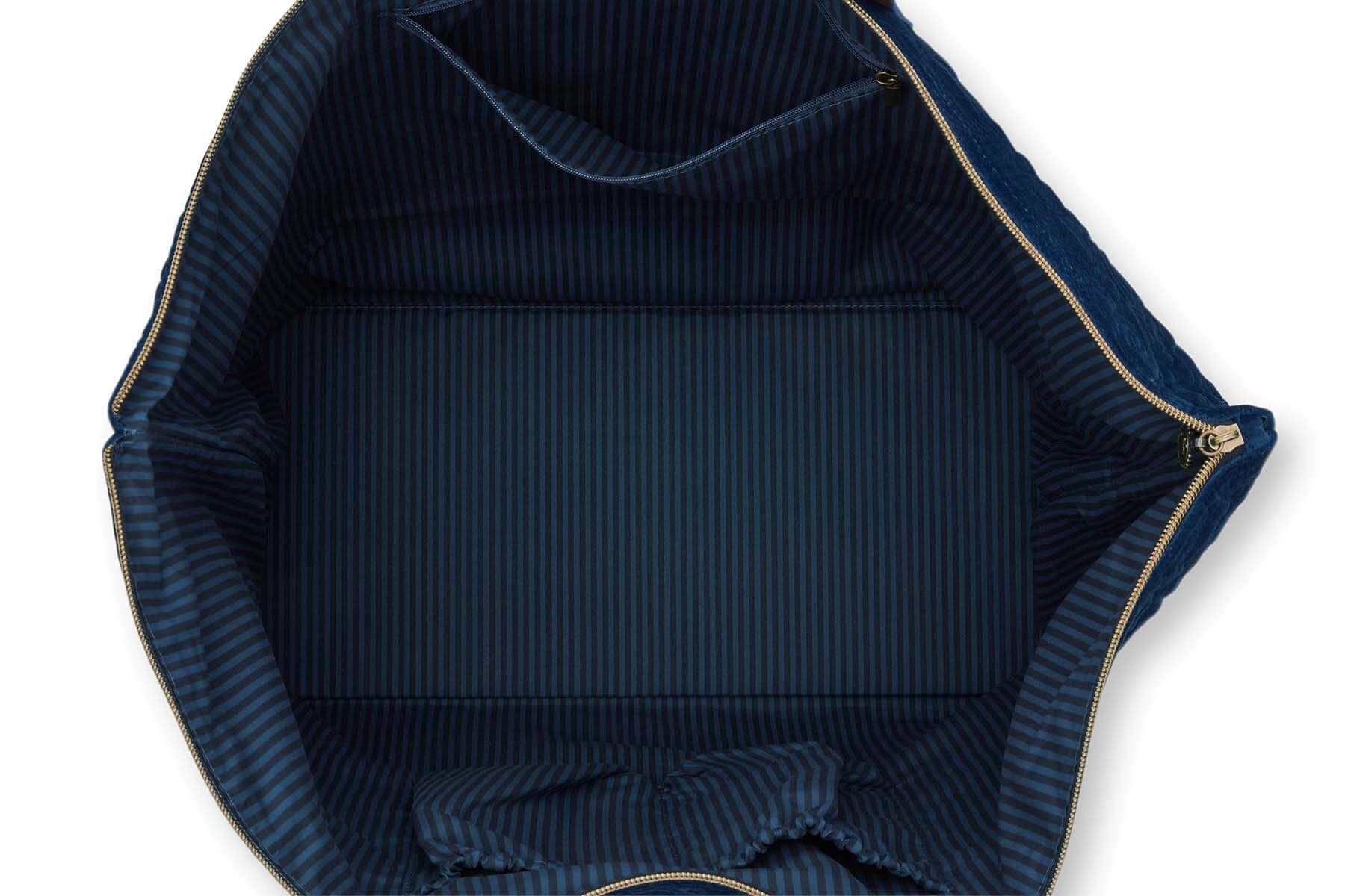 Pip Studio Quiltey Days Tote Bag - Blue - Isabel Harris