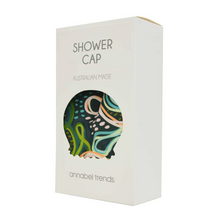 Shower Cap - Green Swirls - Isabel Harris