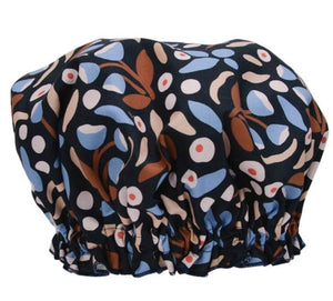 Shower Cap - Abstract floral - Isabel Harris