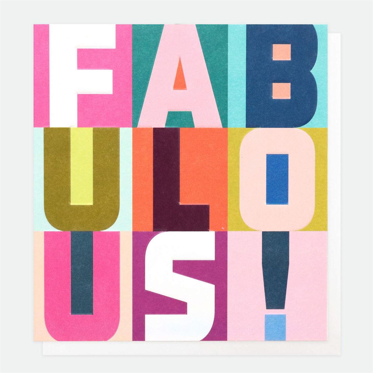 Greeting Card -  FABULOUS! - Isabel Harris