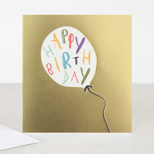 Greeting Card - Happy Birthday Balloon - Isabel Harris