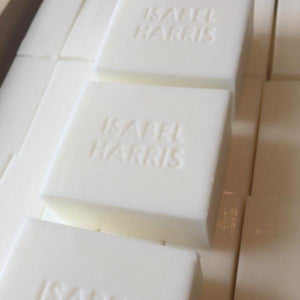 Isabel Harris Frangipani Soap 4x 150gm bars unwrapped - Isabel Harris