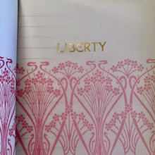 Liberty 'Stiches of Liberty Small A6 Hardbound Notebook - Isabel Harris
