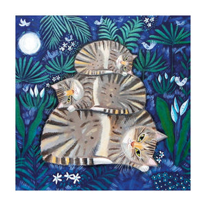 Greeting Card - Three Cats - Isabel Harris
